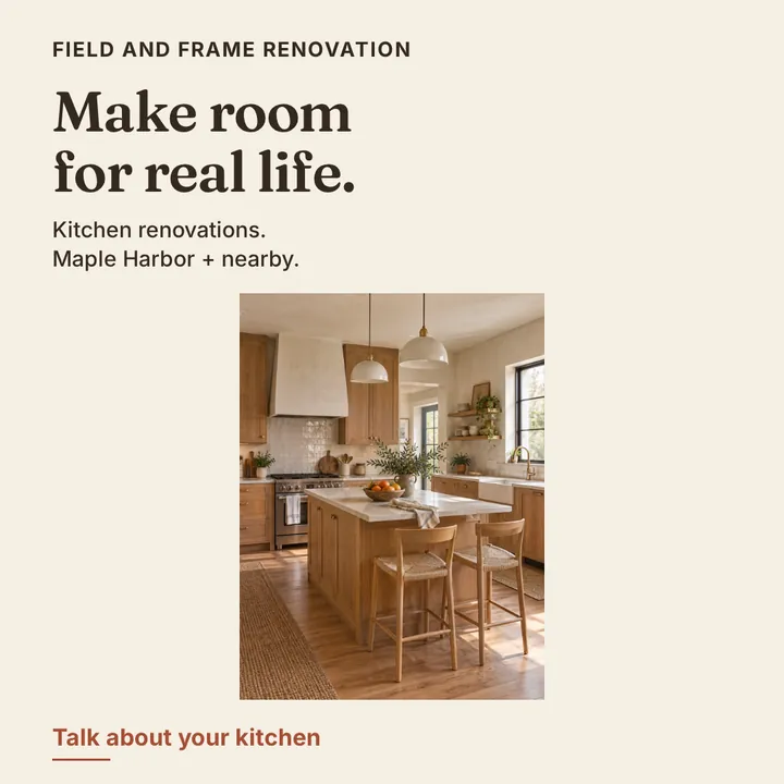 Field and Frame Renovation ad — Square (1:1)